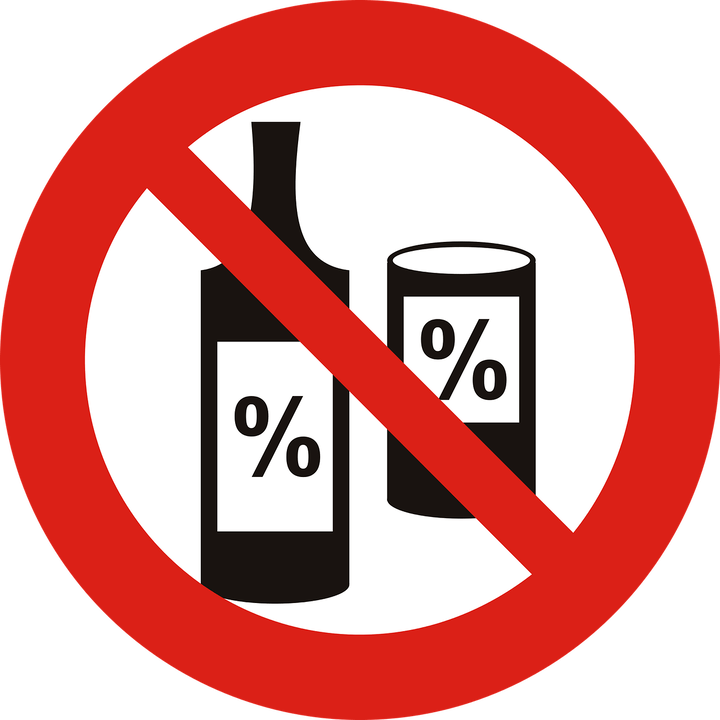 Rexeitamento da imaxe do alcol