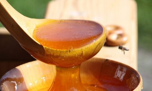 Mel para renunciar ao alcol